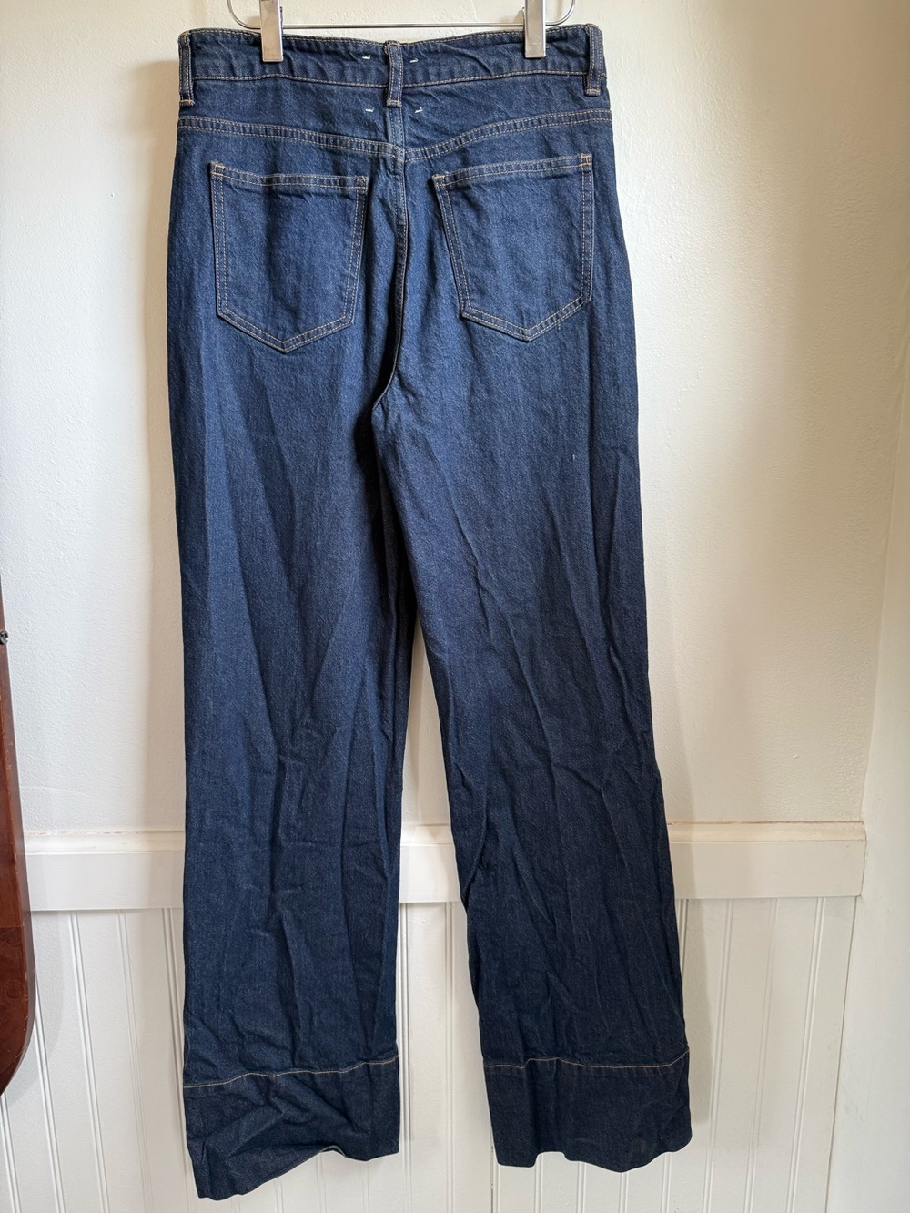 Habitual Straight-Leg Dark Wash Blue Jeans size 6 - 28 - Picture 8 of 10